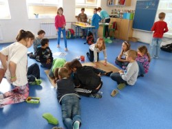 Chodníkové malování 2015