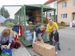 Sběr papíru podzim 2015