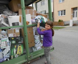 Sběr papíru podzim 2015